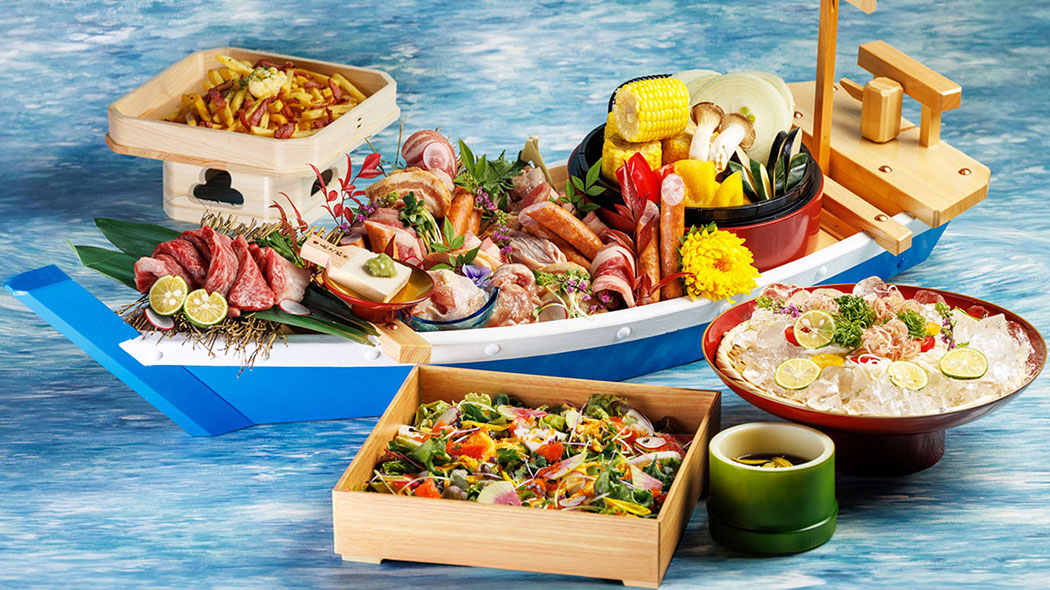 舟盛りコース お料理イメージ
